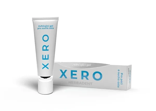 HERBADENT XERO Zvlhčující gel pro péči o suchá ústa 40 g