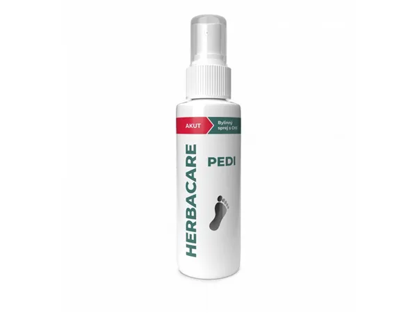 Herbacare Pedi Akut sprej pro hygienickou péči o nohy a nehty se záněty 240 ml