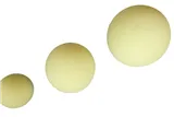 Míč na míčkování, žlutý, průměr 2