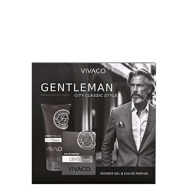 Dárková sada Gentleman Black parfémová voda+sprchový gel