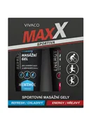 Dárková sada Maxx Sportiva masážní gel chladivý+hřejivý