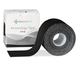Kineziologický tejp 5 cm x 5 m, typ PRO, černý