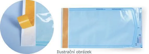 Sáček sterilizační, plochý, samolepicí, 200 mm x 350 mm, (EO,P)