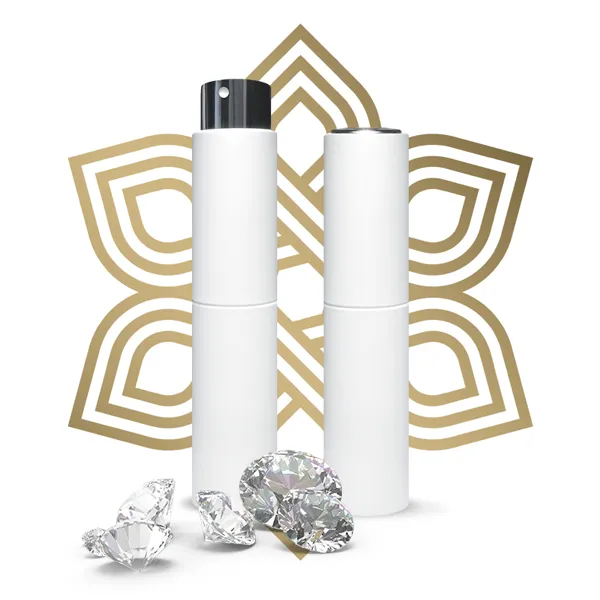 Plnitelný bílý sprejový flakón LeFleur 10 ml 