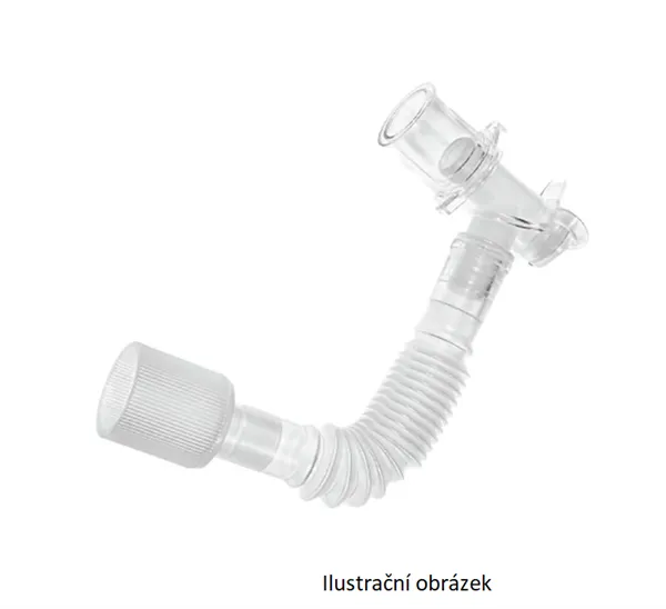 Vrapová spojka roztažitelná 15M/22F s dvojitou otočnou spojkou a portem pro odsávání