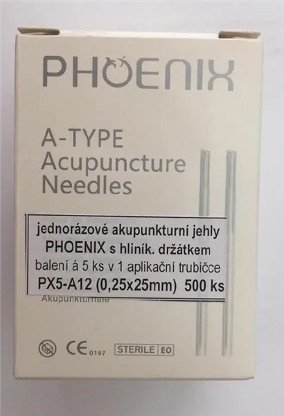 Jehly Phoenix typ A s hliníkovým držátkem 0,25x25/5