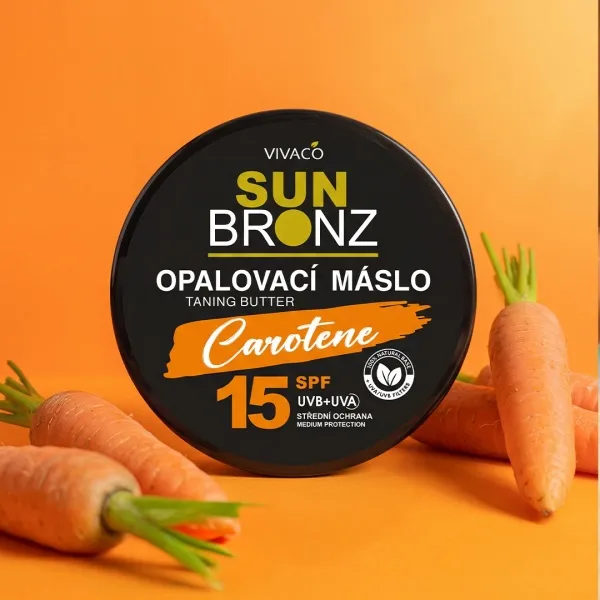 SUN BRONZ Opalovací máslo CAROTENE OF15 - 150ml