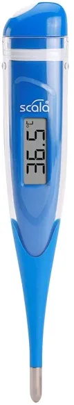 Digitální teploměr SC28 Flex modrý