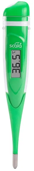 Digitální teploměr SC28 Flex zelený