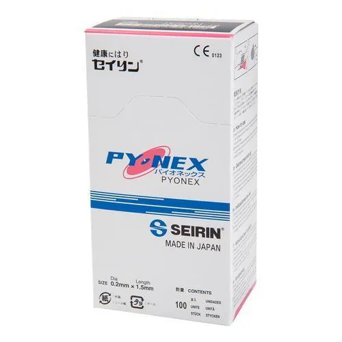 Akupunkturní jehly Seirin Pyonex / 0,2×1,5 mm