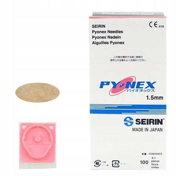 Akupunkturní jehly Seirin Pyonex / 0,2×1,5 mm