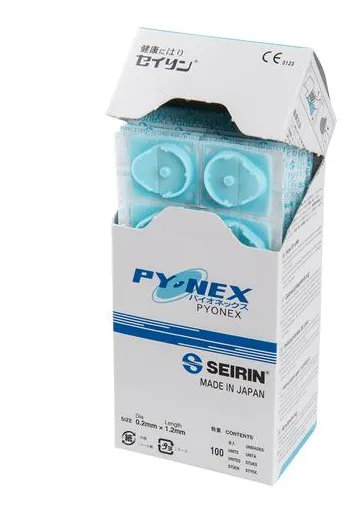 Akupunkturní jehly Seirin Pyonex / 0,2×1,2 mm