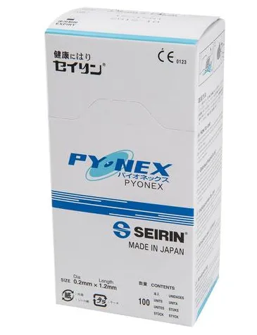 Akupunkturní jehly Seirin Pyonex / 0,2×1,2 mm