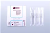 Jehly Seirin typ L s ocelovou spirálovou rukojetí, (s vodítkem) 0,20 x 30 mm Silikonizované