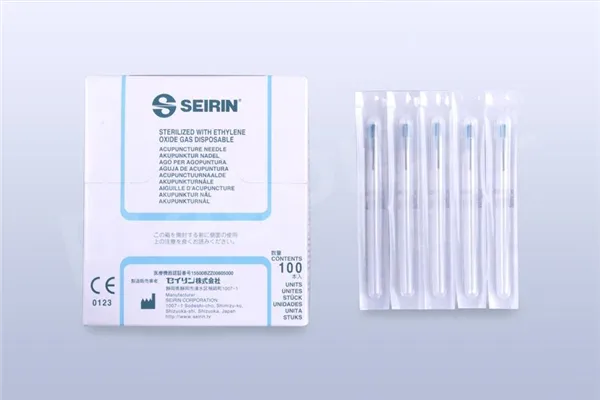 Jehly Seirin typ L s ocelovou spirálovou rukojetí, (s vodítkem) 0,20 x 40 mm Silikonizované