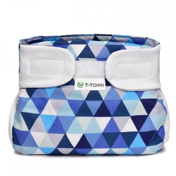 T-Tomi Ortopedické abdukční kalhotky, modrý trojúhelník 3 - 6 kg