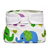 T-Tomi Ortopedické abdukční kalhotky, zelený slon 3 - 6 kg