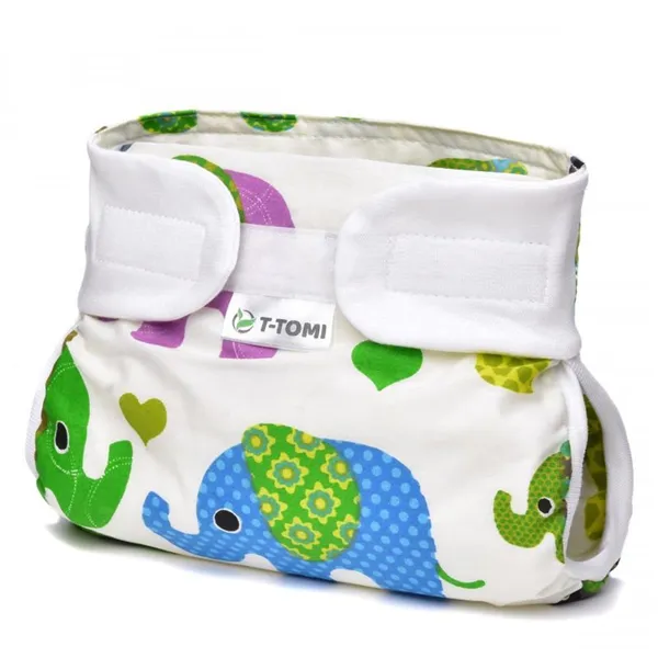 T-Tomi Ortopedické abdukční kalhotky, zelený slon 5 - 9 Kg