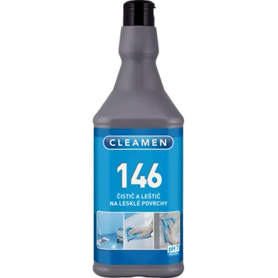 CLEAMEN 146 - čistič a leštič na lesklé povrchy 1 l
