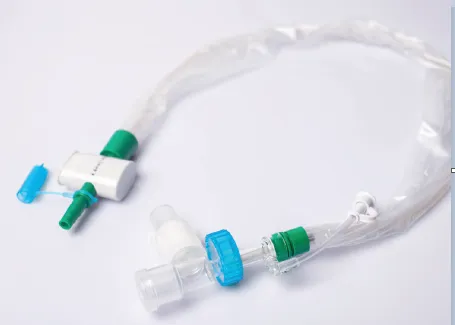 Katétr uzavřený odsávací, T-adaptér, MDI port, endotracheální, CH 14, délka 54cm