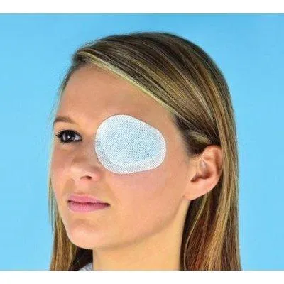 Elastopor Eye netkané oční krytí 6,5cmx9,4cm, sterilní