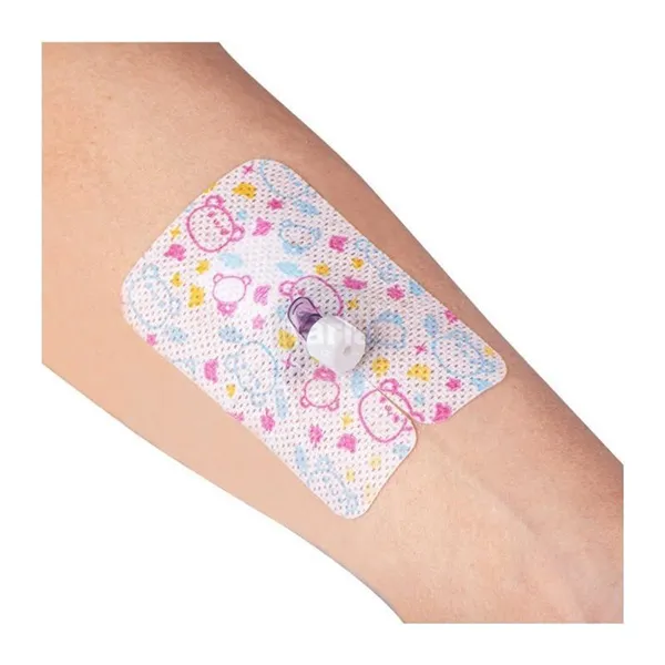 ElastoKIDS I.V. 5,1cmx7,6cm, dětské krytí I.V. kanyl z netkaného textilu s obrázky, sterilní