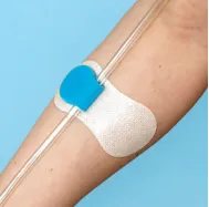Adhezivní páska elastoFIXAL pro fixaci hadičky katétru 9 x 4 cm, nesterilní