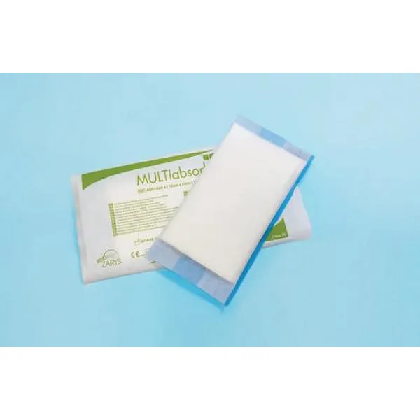MULTIabsorb - vícevrstevné absorpční buničinné krytí, 20cmx40cm, (á1ks), (bal.á8ks), sterilní