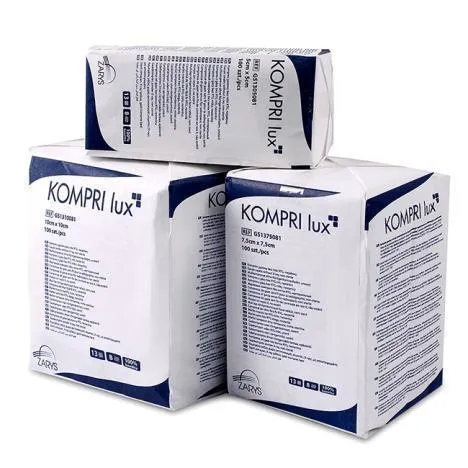 Komprese gázová , 17N, 8W, 10cmx20cm, Kompr lux (á100ks), nesterilní