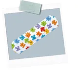 Poinjekční dětská náplast  7,2 x 1,9 cm, barevná