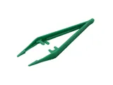 Pinzeta, sterilní, jednorázová, zelená,délka 13 cm 